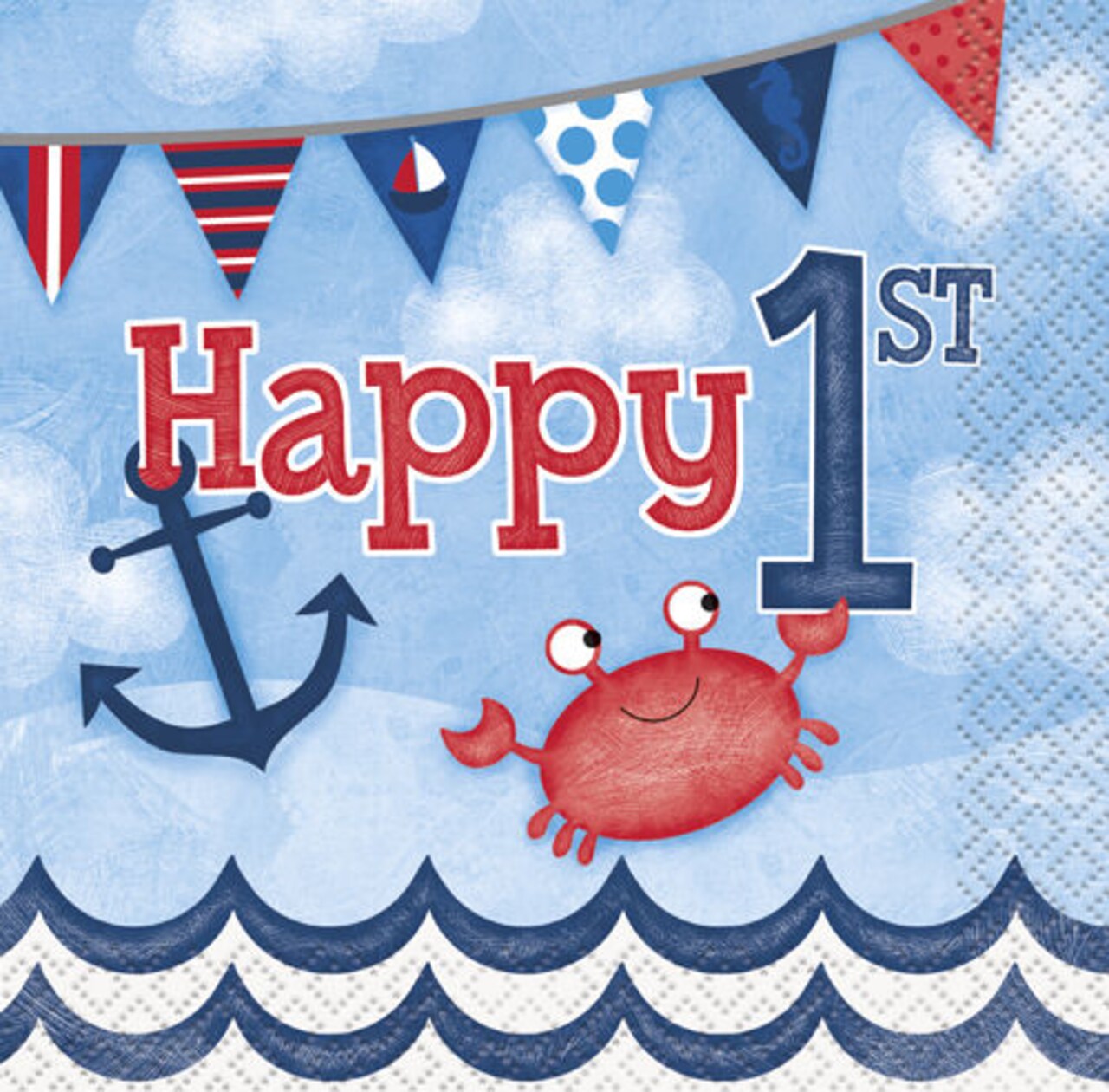 Nautical 1st online birthday